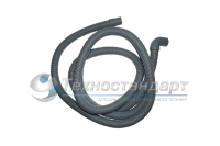 Шланг сливной, подходит ко всем моделям Samsung, LG, Bosch, L=1800 мм, D1=22 мм, D2=18 мм